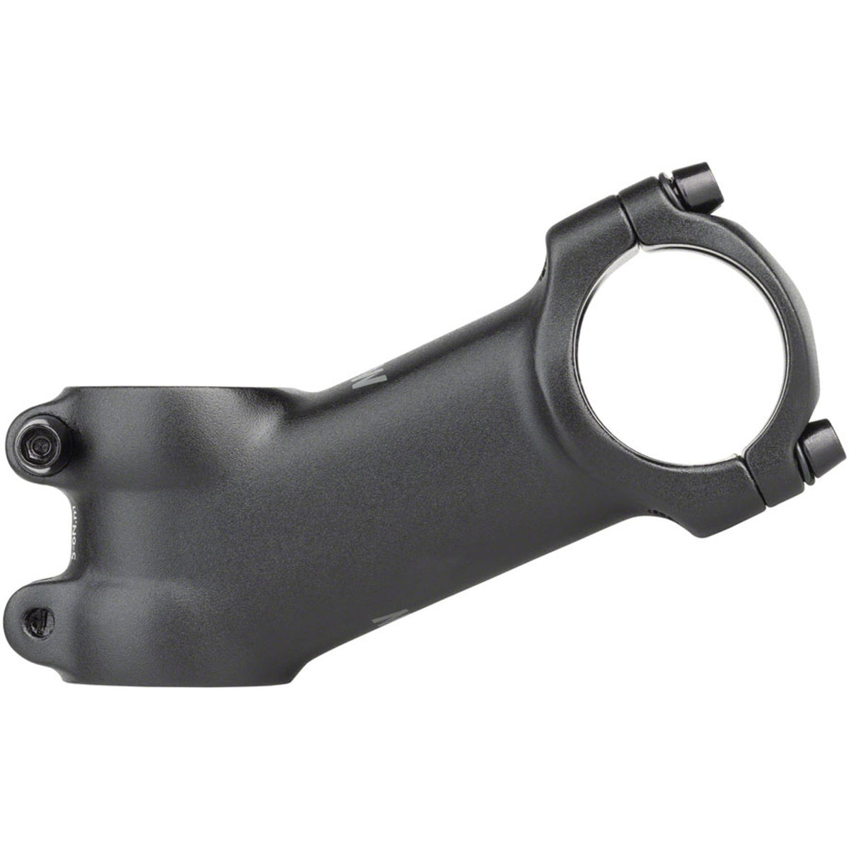 31.8 X 25 Degree Stem - 31.8 Clamp - +/-25 - 1-1/8" - Aluminum - Black
