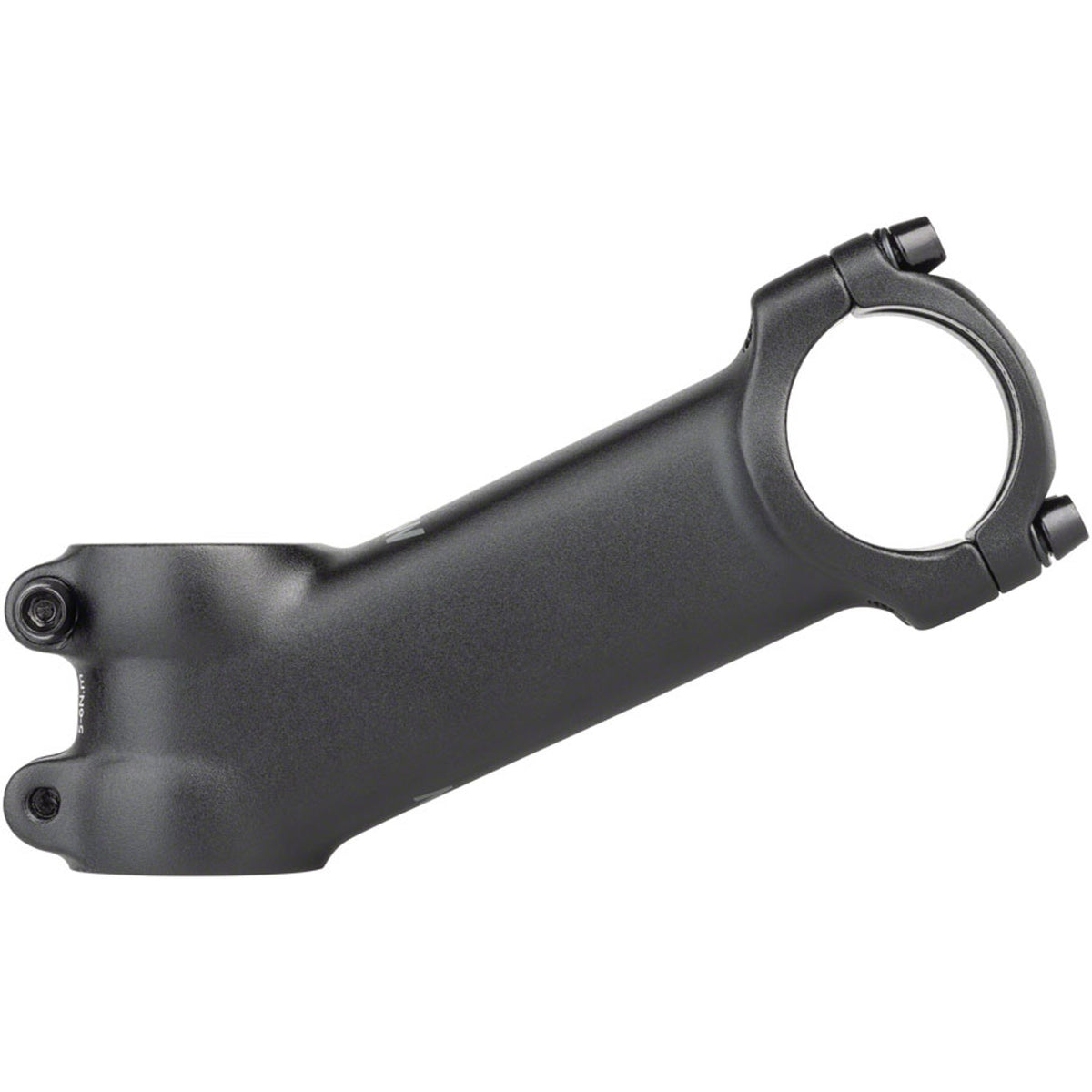31.8 X 25 Degree Stem - 31.8 Clamp - +/-25 - 1-1/8" - Aluminum - Black