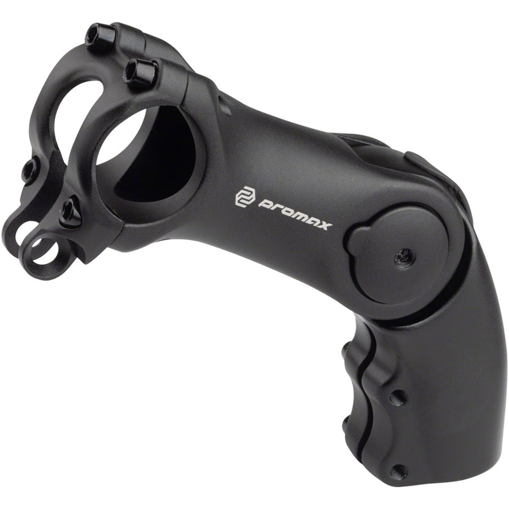 MA-504L 31.8mm, Length 100mm, Adjustable Threadless w/Light Mount Black
