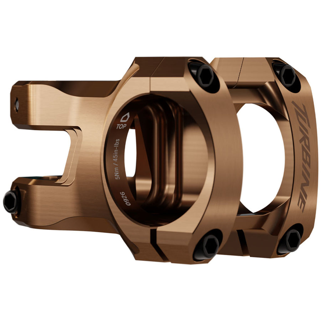 Turbine Stem - 35mm Clamp - +/-0 - 1/8" - 35.0mm clamp - +/-0deg - Aluminum
