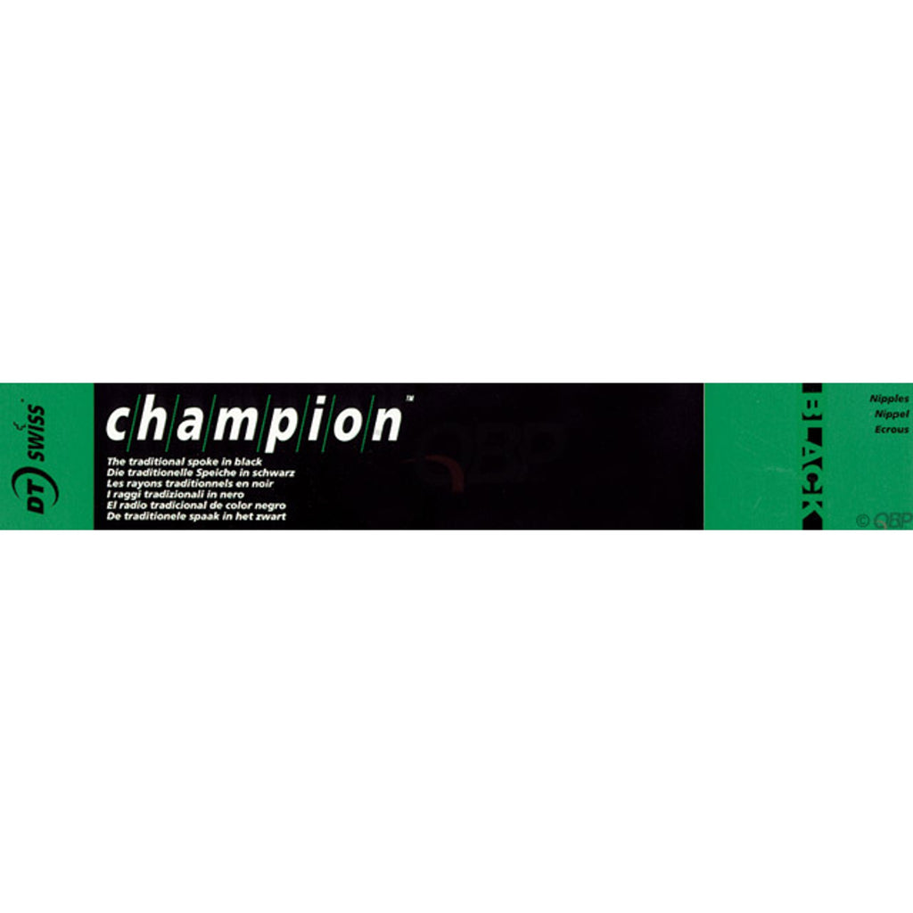 Champion 2.0 Straight Pull Spoke Blanks