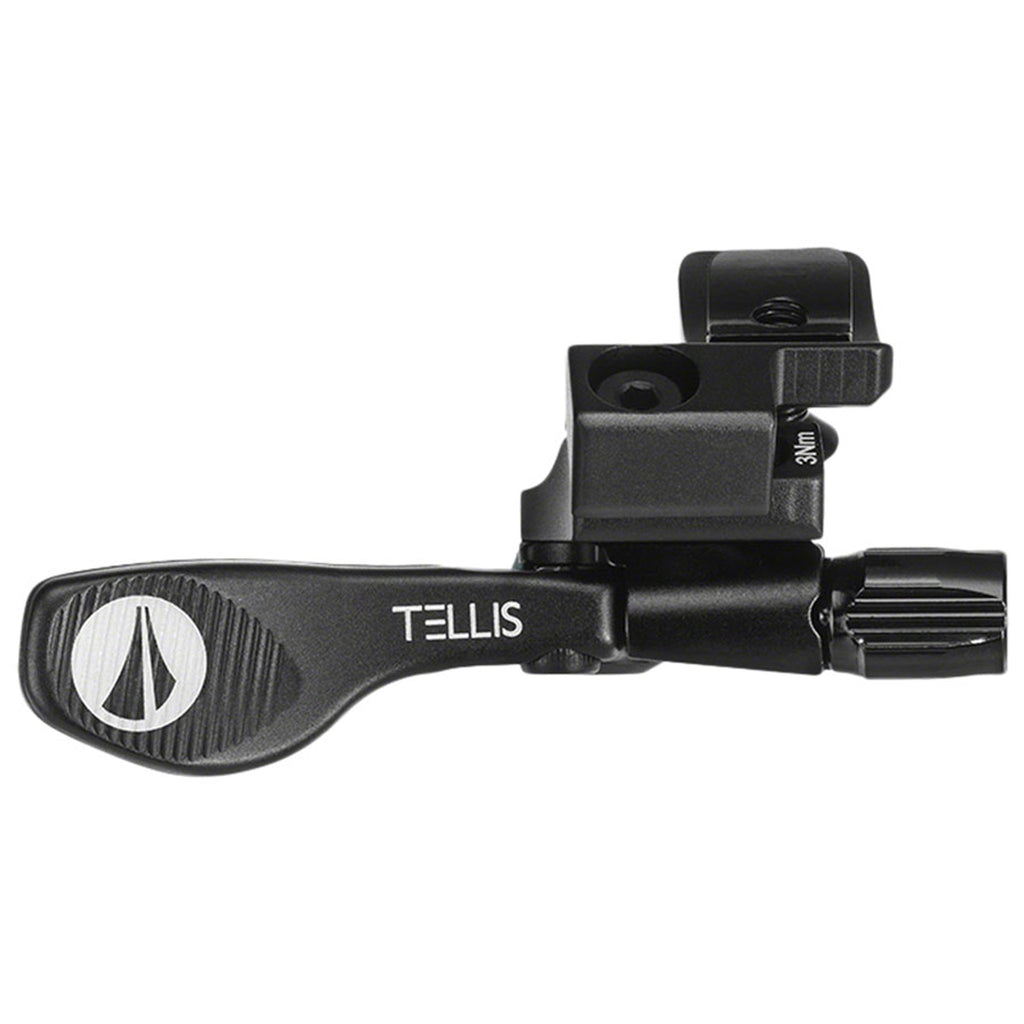 Tellis Dropper Post Remote - Adjustable, I-Spec EV Mount and Hardware, Black