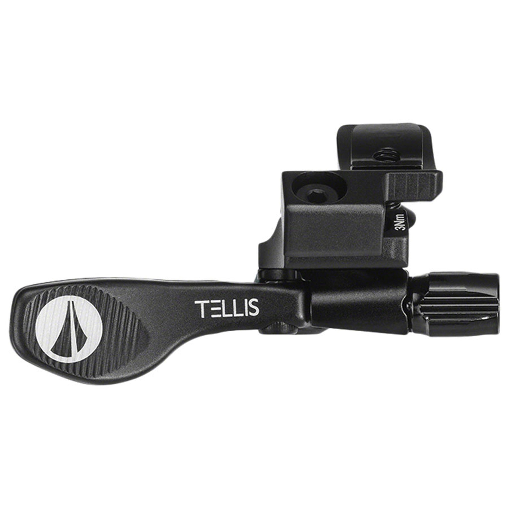 Tellis Dropper Post Remote - Adjustable, I-Spec EV Mount and Hardware, Black