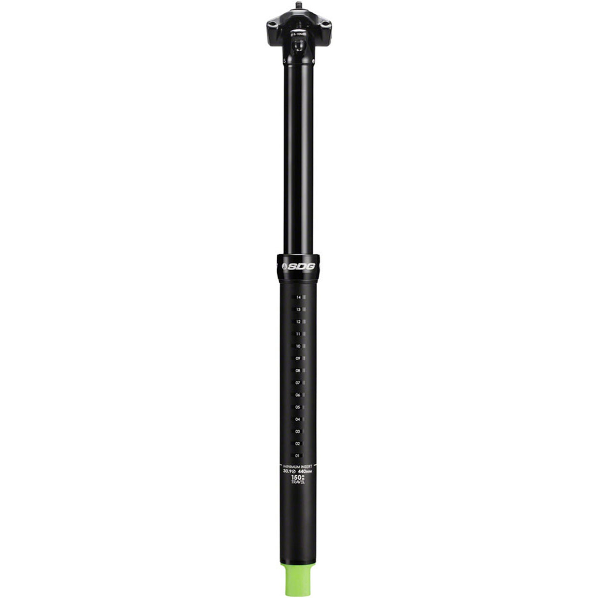 Tellis Dropper Seatpost - Black