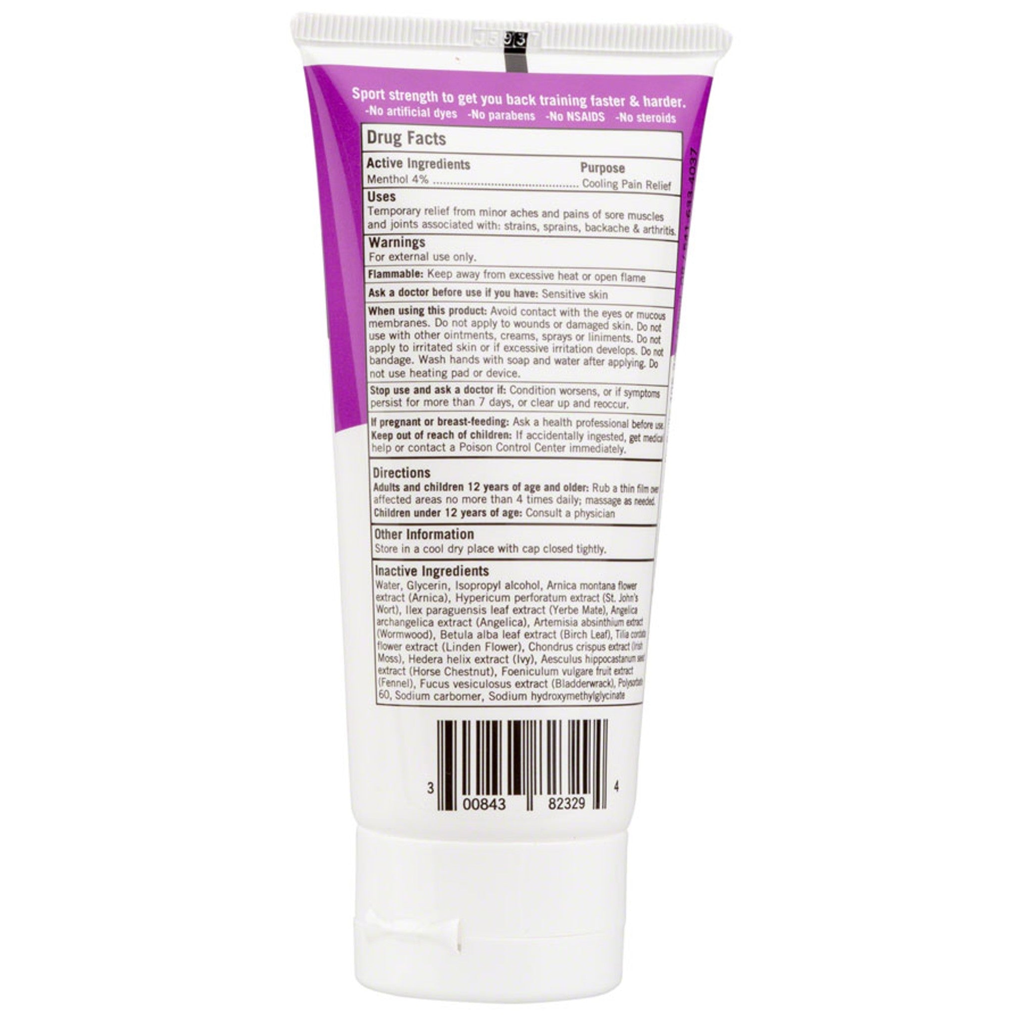 Race Relief Cold Therapy Gel - 3oz Tube