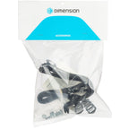 Toe Clips & Straps Set