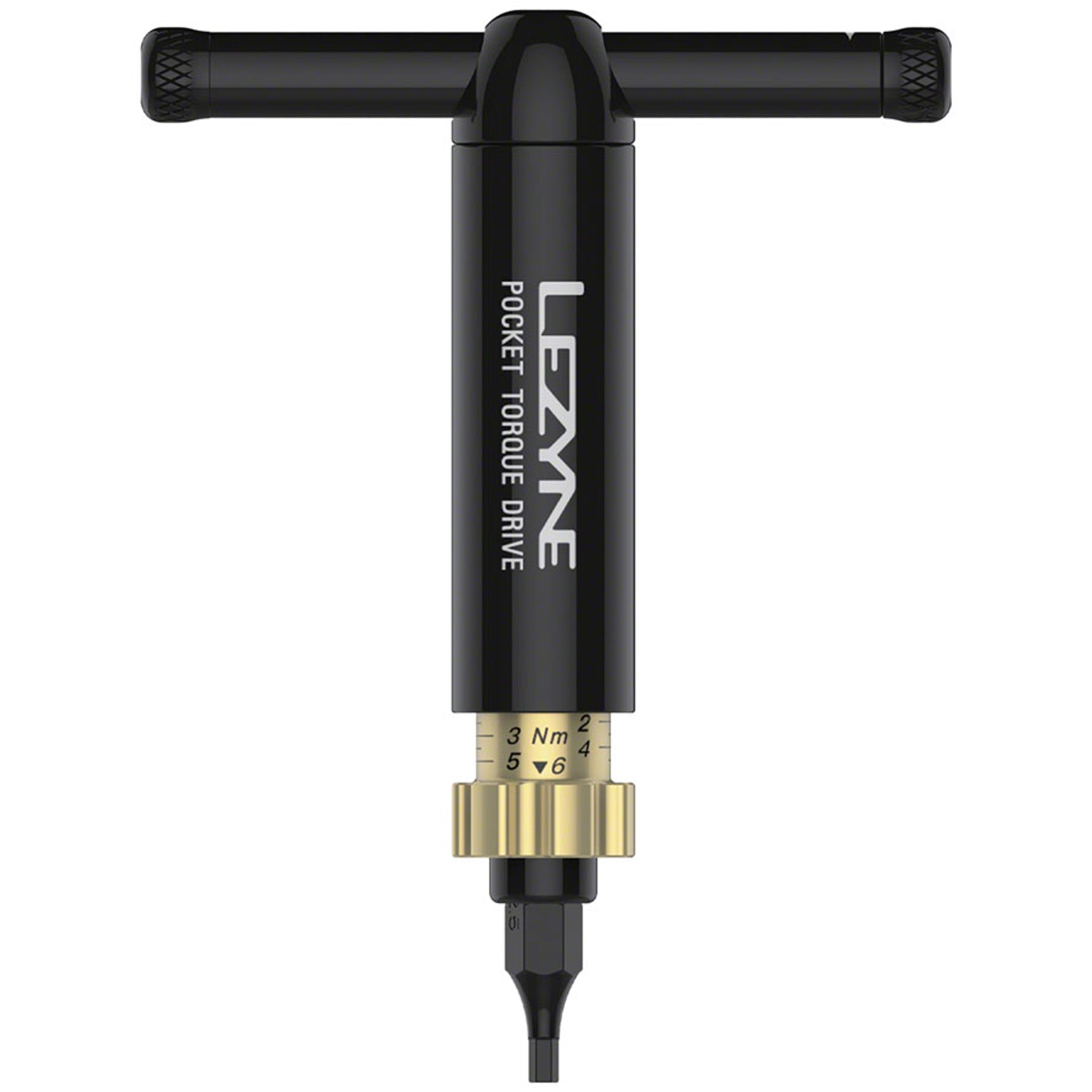 Pocket Torque Drive Torque Wrench - 2-6 Nm, 2.5, 3, 4, 5MM, T20, AND T25 BITS, With Storage Case, Black