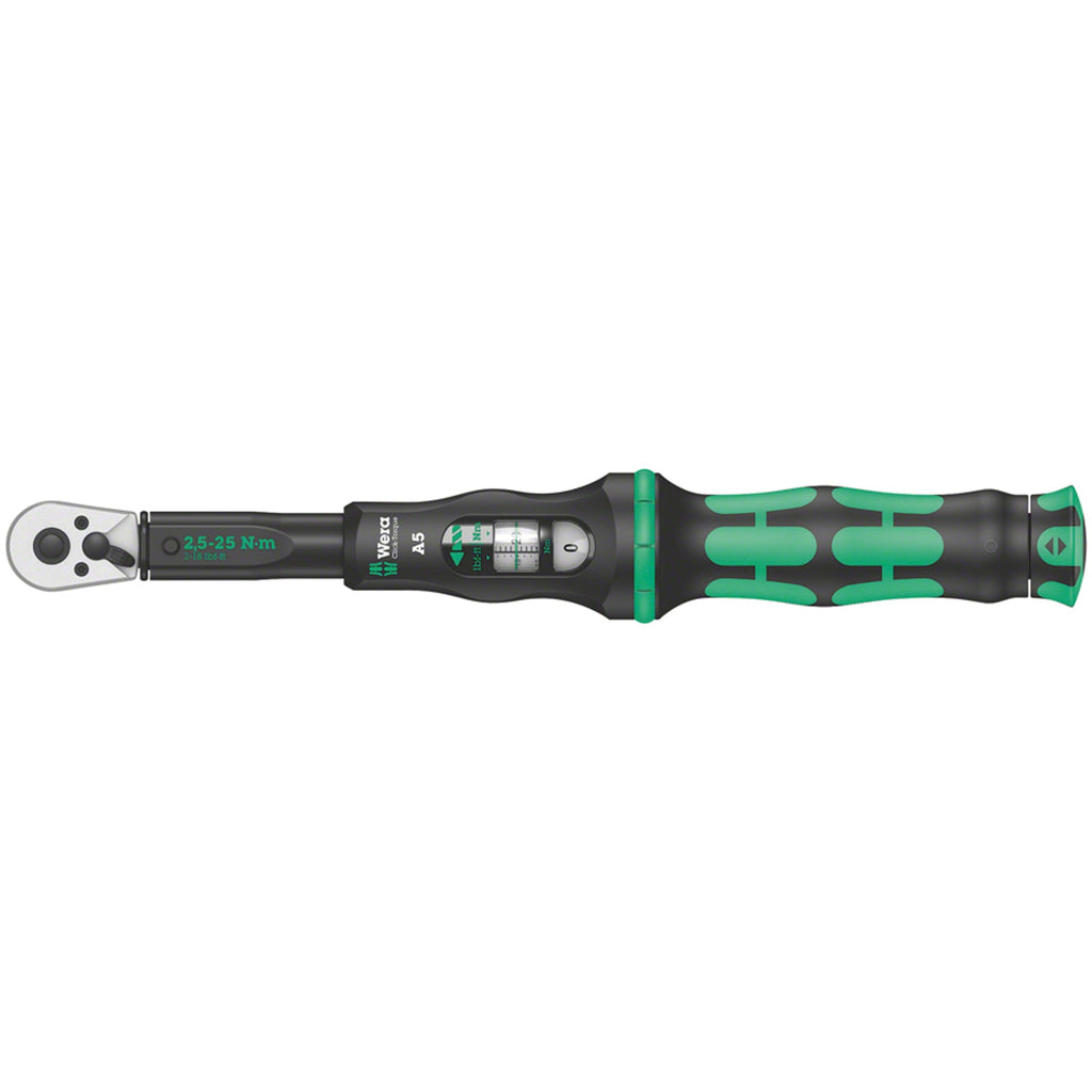 Click-Torque A 5 Torque Wrench - with Reversible Ratchet, 1/4"