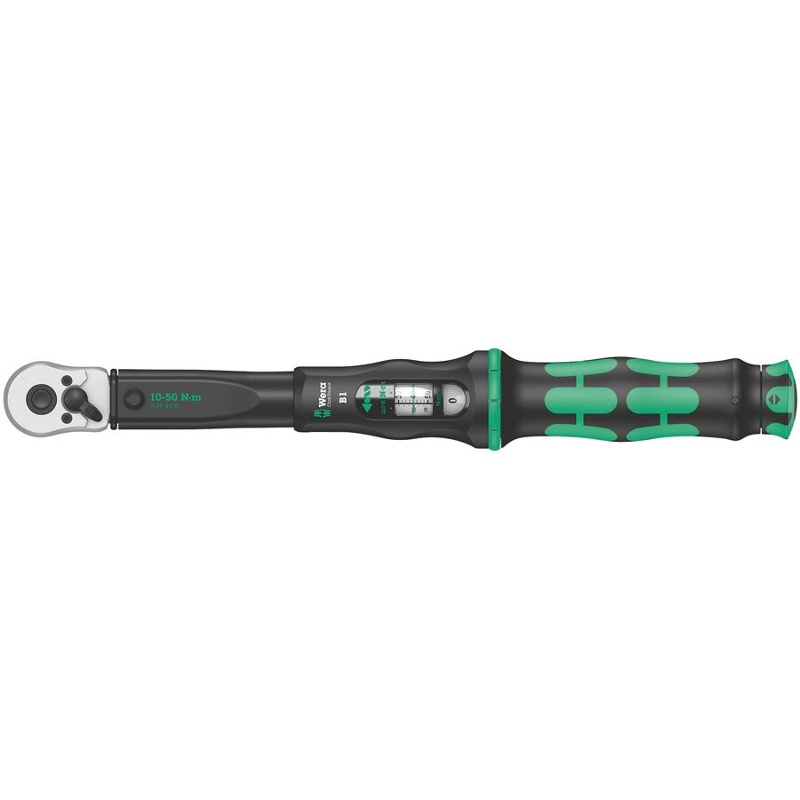 Click-Torque B 1 Torque Wrench - with Reversible Ratchet, 3/8"