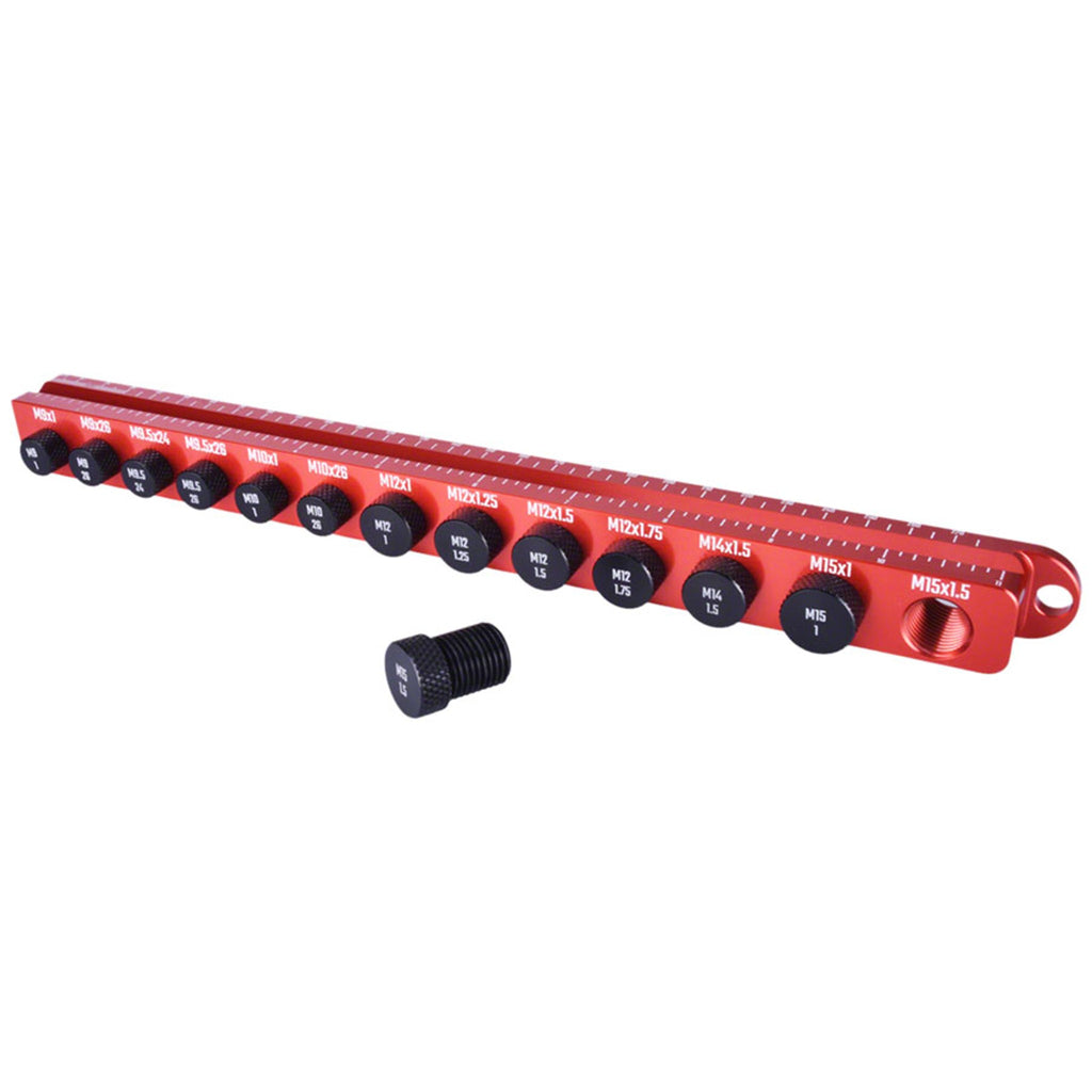 Ruler Axle Cone Thread Gauge