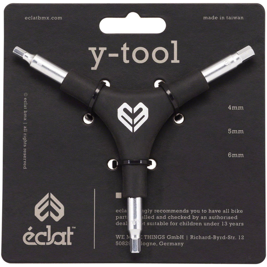 Y-Type Hex Wrench Set - 4/5/6mm, Black