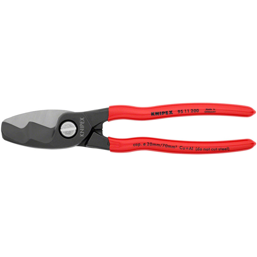 Cable Shears with Twin Cutting Edge - 8"