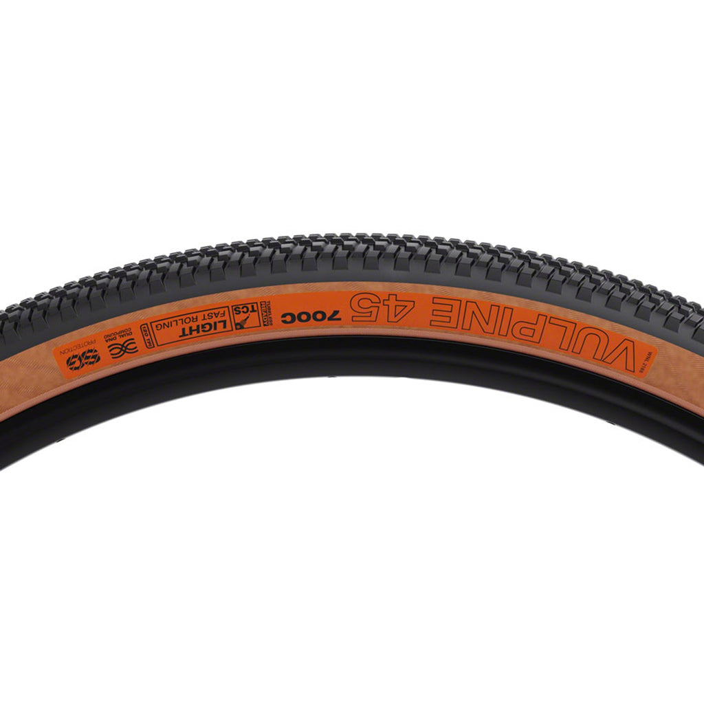 Vulpine Tire - TCS Tubeless - Light/Fast Rolling - Folding - Tubeless Ready Clincher - Dual