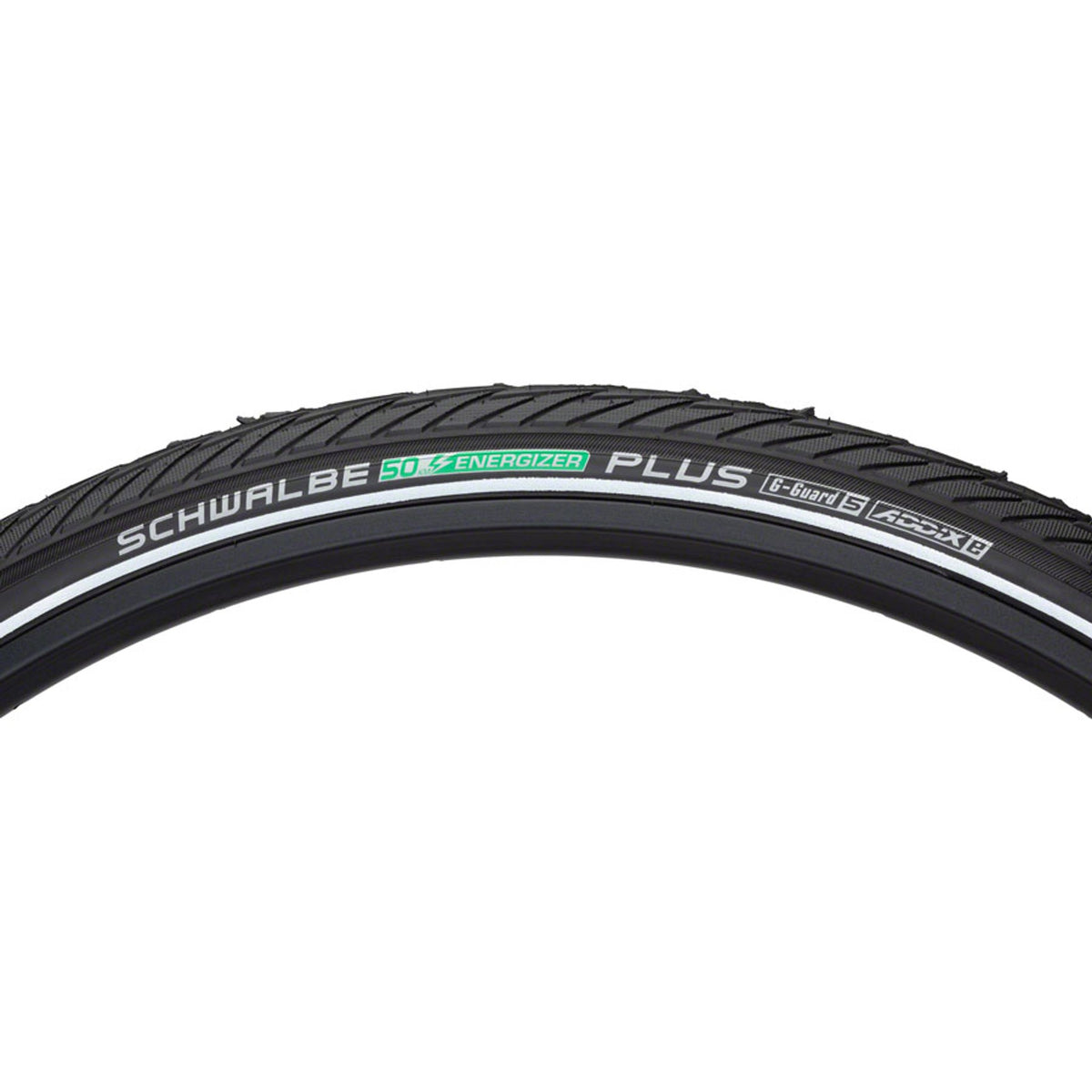 Energizer Plus Tire - Performance - GreenGuard - Wire - Clincher - Black/Reflective