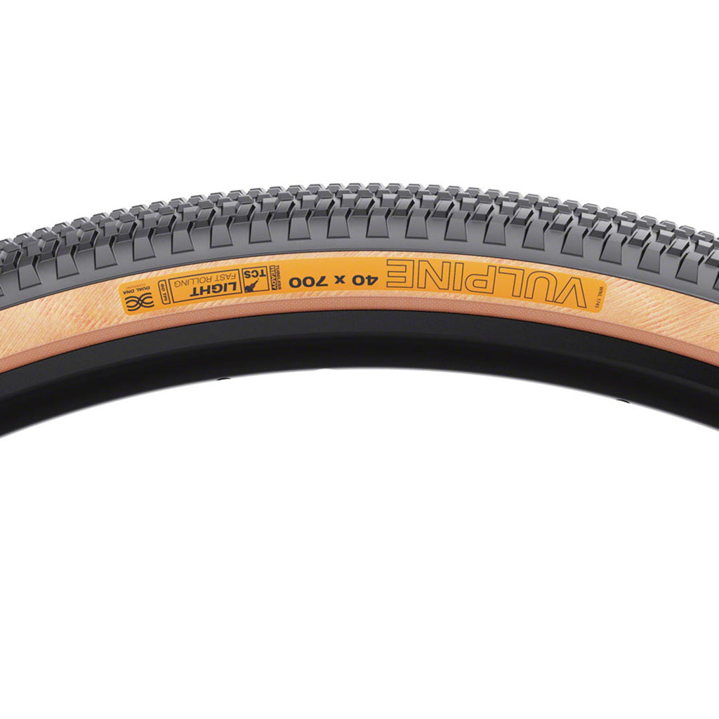 Vulpine Tire - TCS Tubeless - Light/Fast Rolling - Folding - Tubeless Ready Clincher - Dual