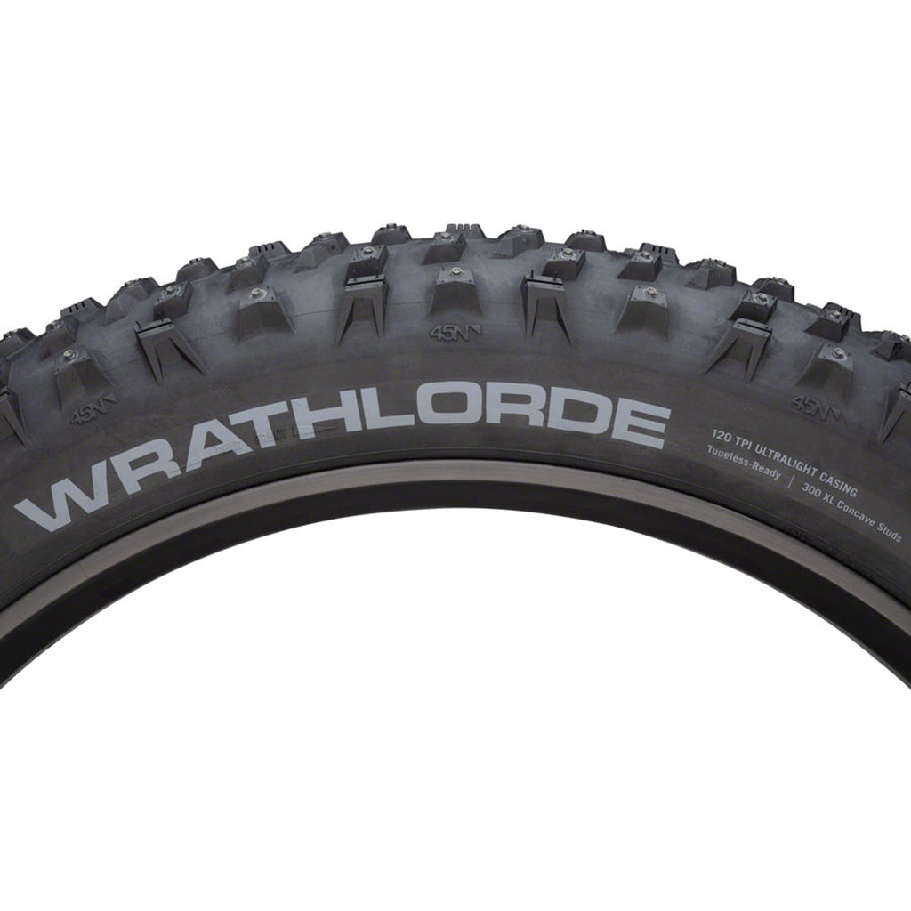 Wrathlorde Tire - 120 TPI - Folding - Tubeless Ready Clincher - Black