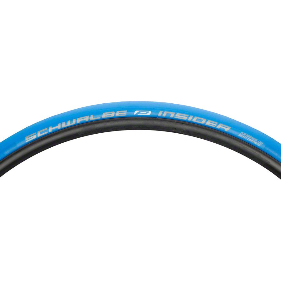Insider Trainer Tire: 700 x 23c, Folding Bead, Performance Line, Performance Compound, Blue