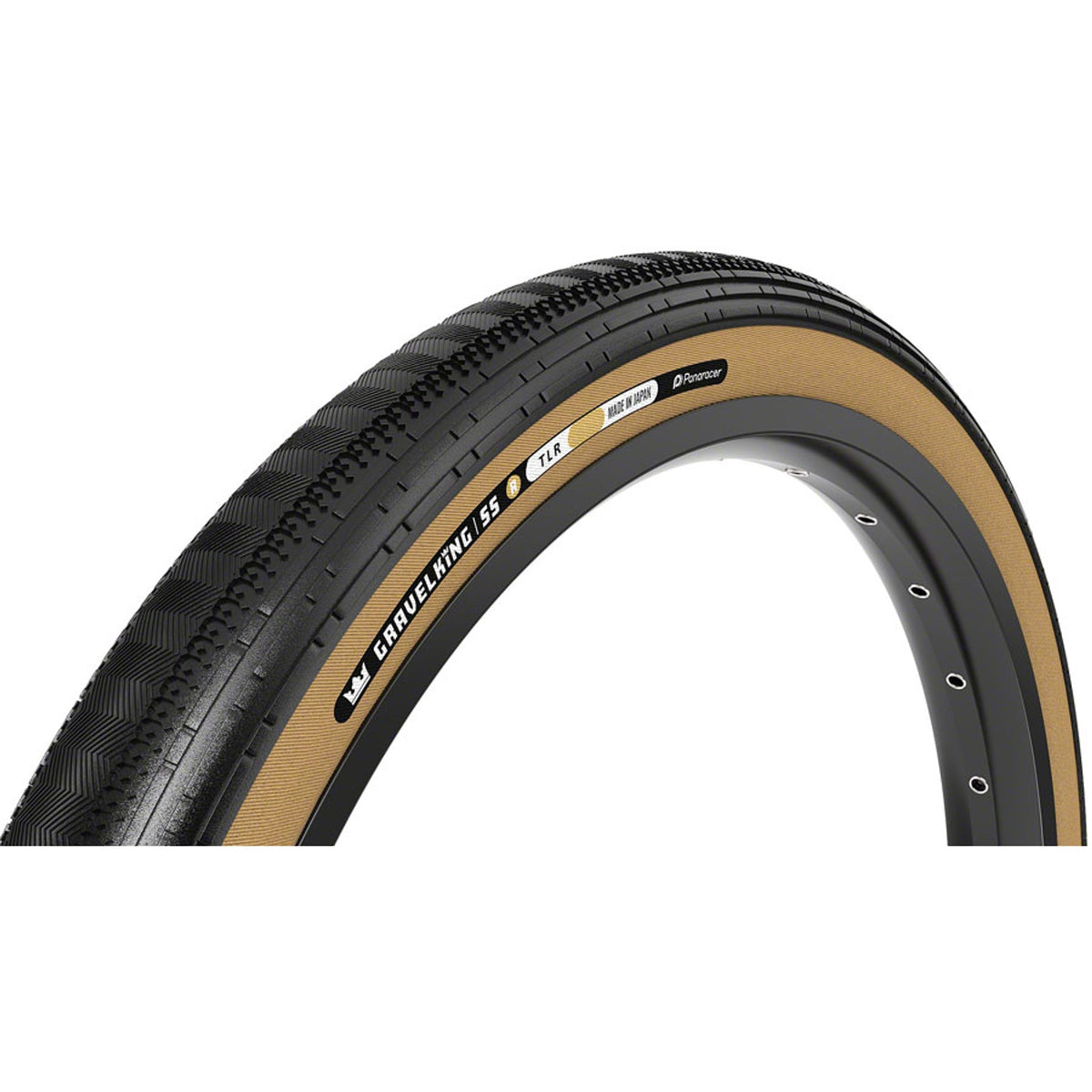 Gravelking SS R Tire - Folding - Black/Amber