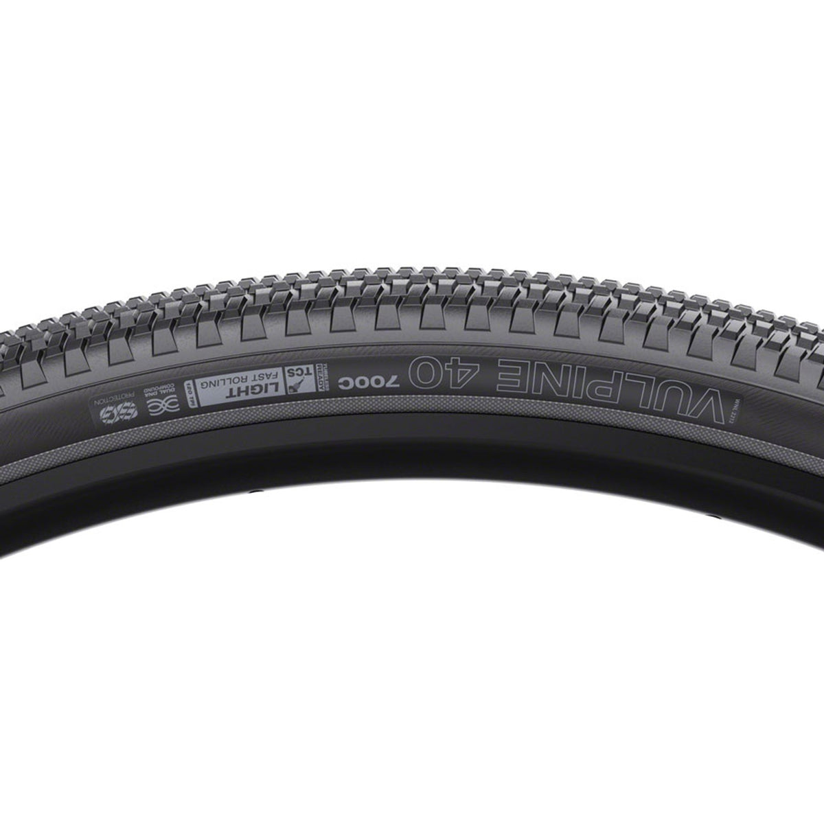 Vulpine Tire - TCS Tubeless - Light/Fast Rolling - Folding - Tubeless Ready Clincher - Dual