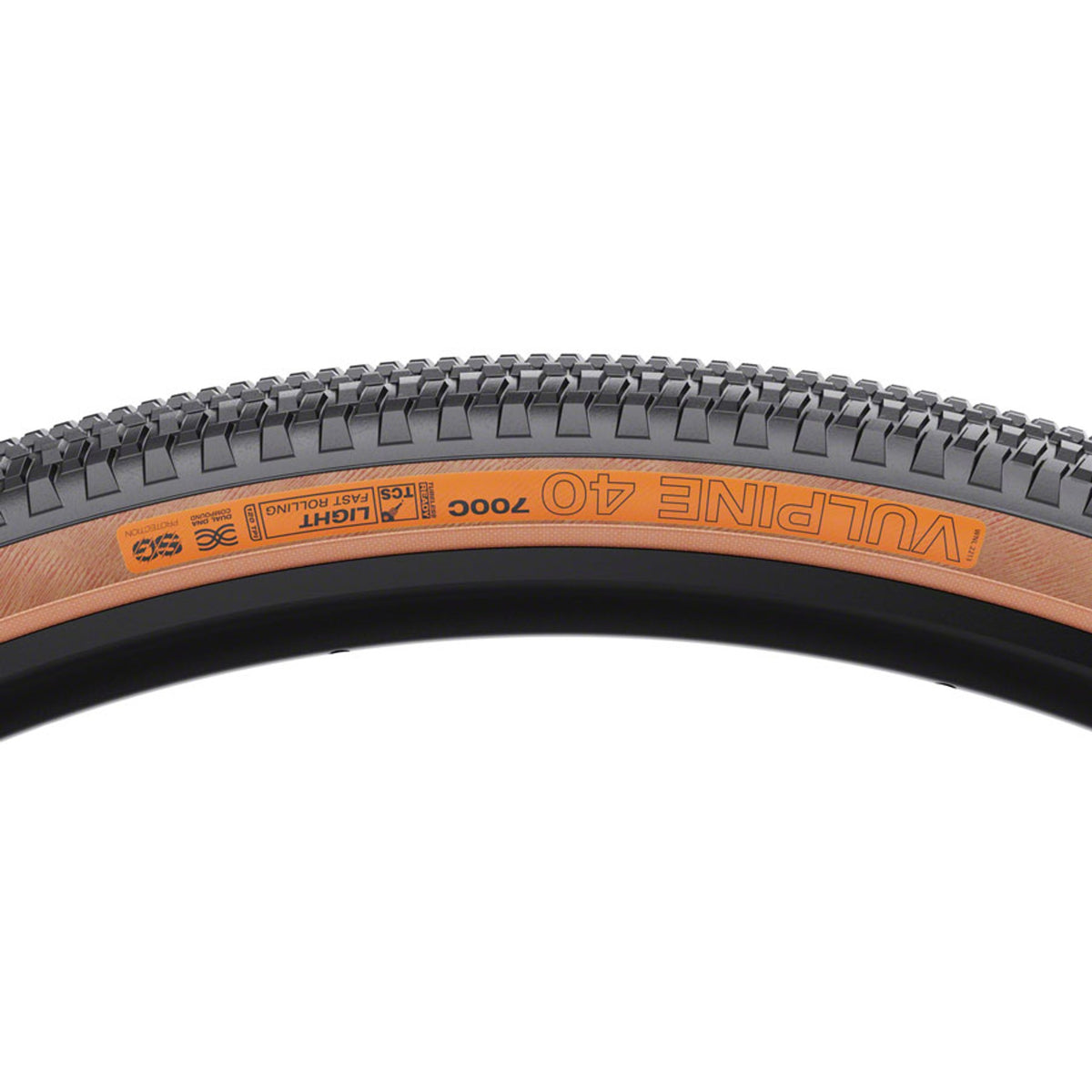 Vulpine Tire - TCS Tubeless - Light/Fast Rolling - Folding - Tubeless Ready Clincher - Dual