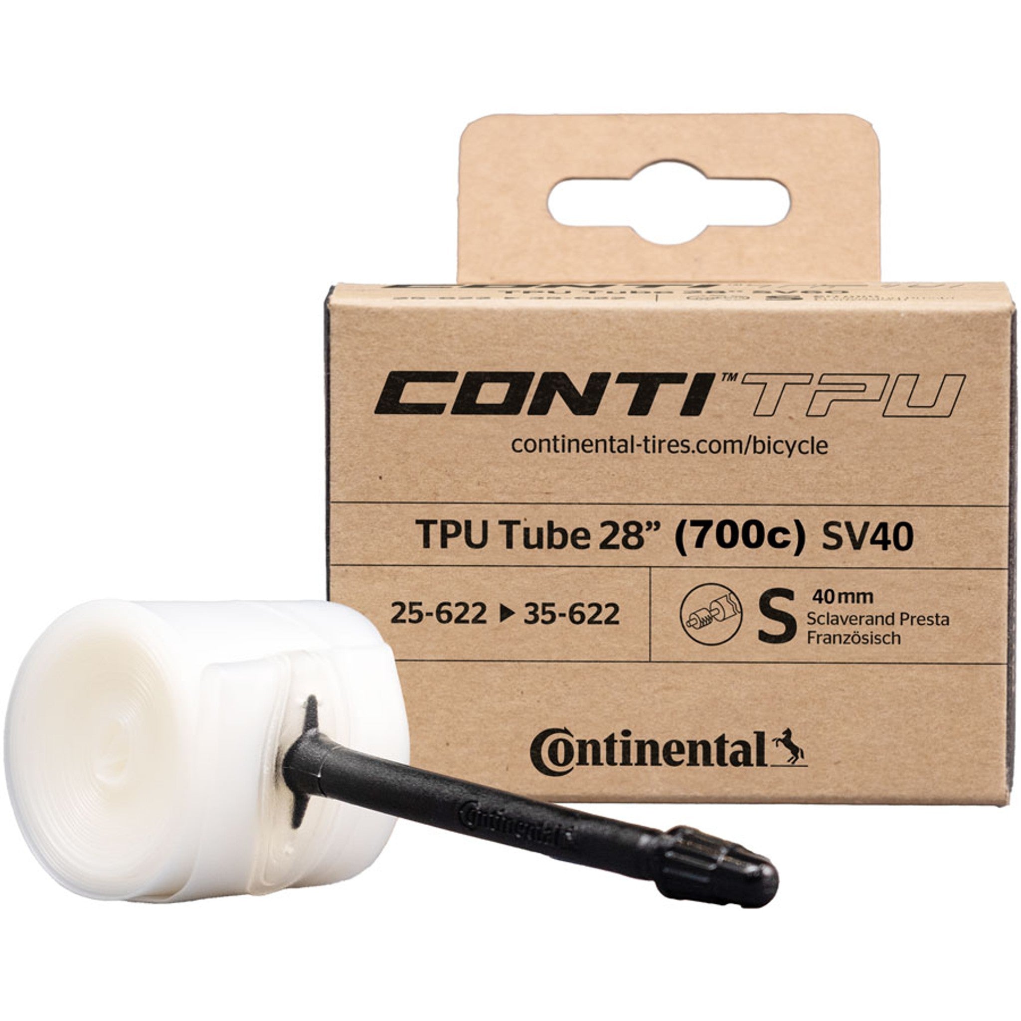 ContiTPU Tube - TPU Tube - 650 x 40 - 60 / 27.5 x 1.6 - Continental TPU Tube - 700 x 25 - 35 / 29 x 1.0