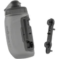 TWIST Deluxe Water Bottle Cage Set - Bike Base, Bolt-On, 450ml, Smoke