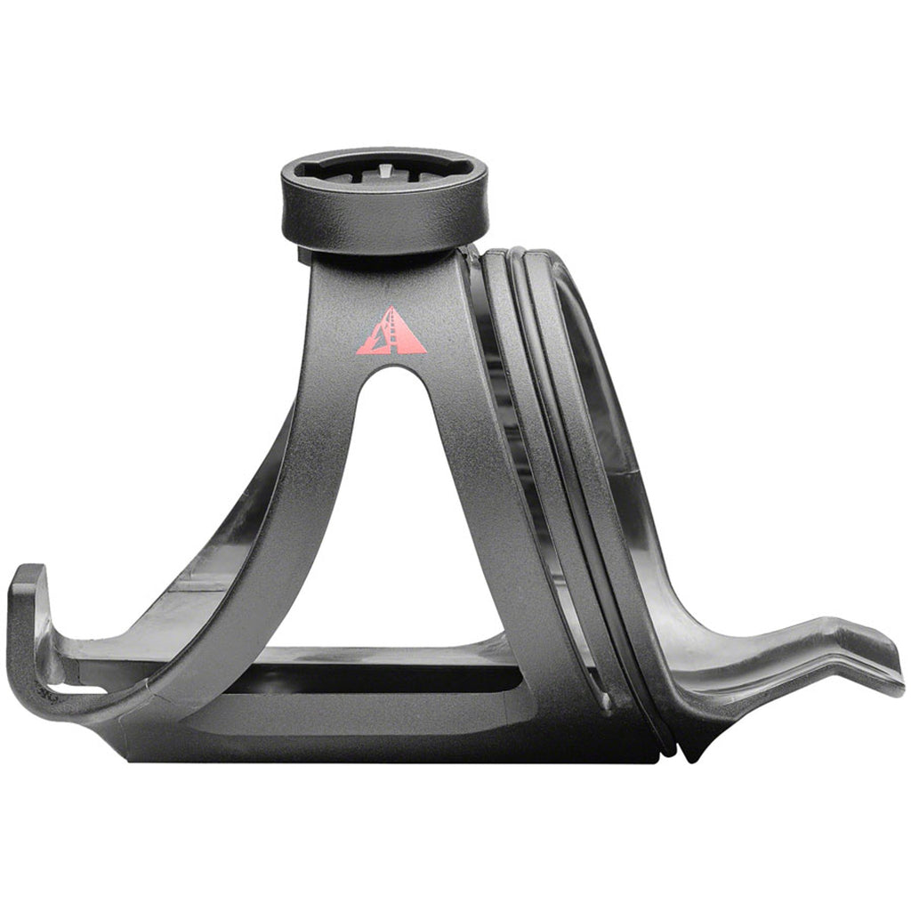 Axis Grip Water Bottle Cage - Garmin Mount, Nylon/Glass, Black
