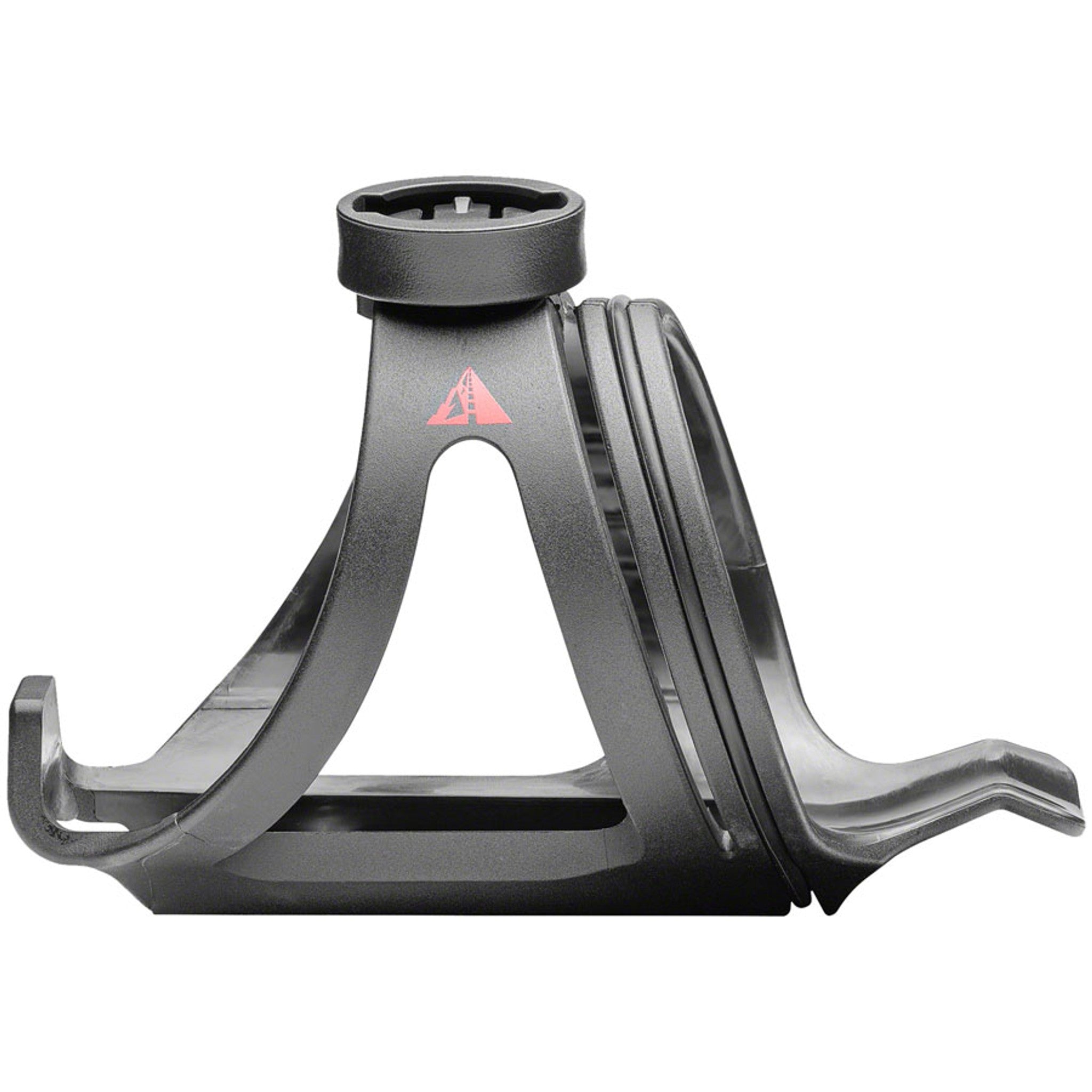 Axis Grip Water Bottle Cage - Garmin Mount, Nylon/Glass, Black