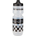 All-City Purist Water Bottle 26oz Translucent with Black Cap