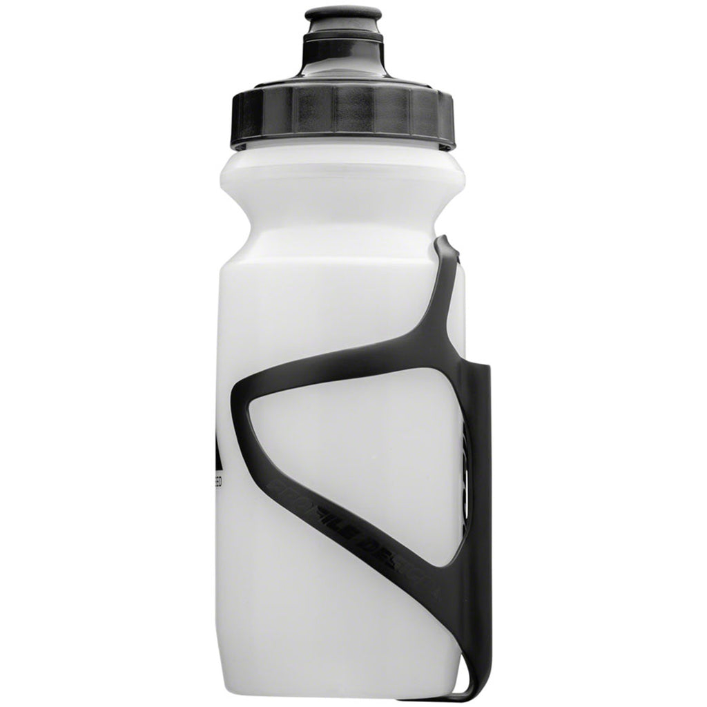 AXIS Ultimate Carbon Water Bottle Cage - Includes Bottle, Carbon, Black