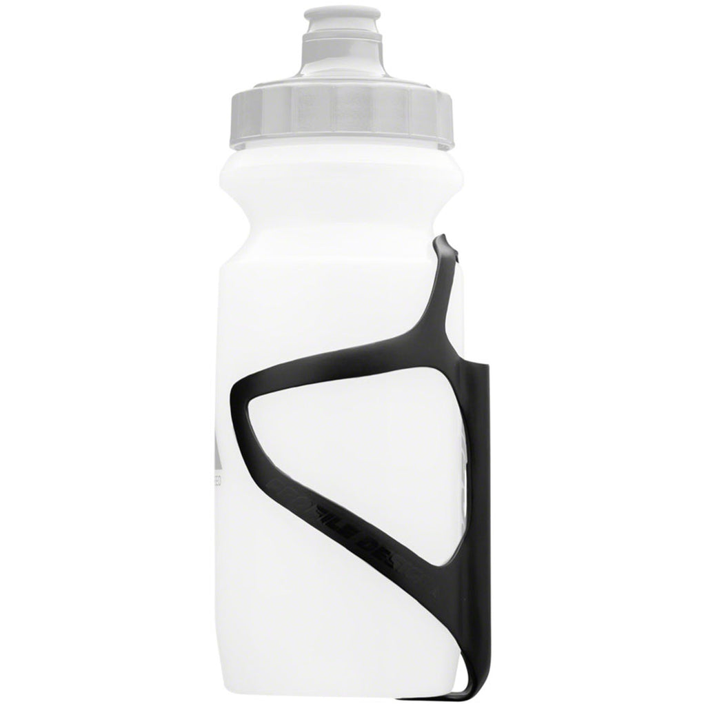 AXIS Ultimate Carbon Water Bottle Cage - Includes Bottle, Carbon, Black