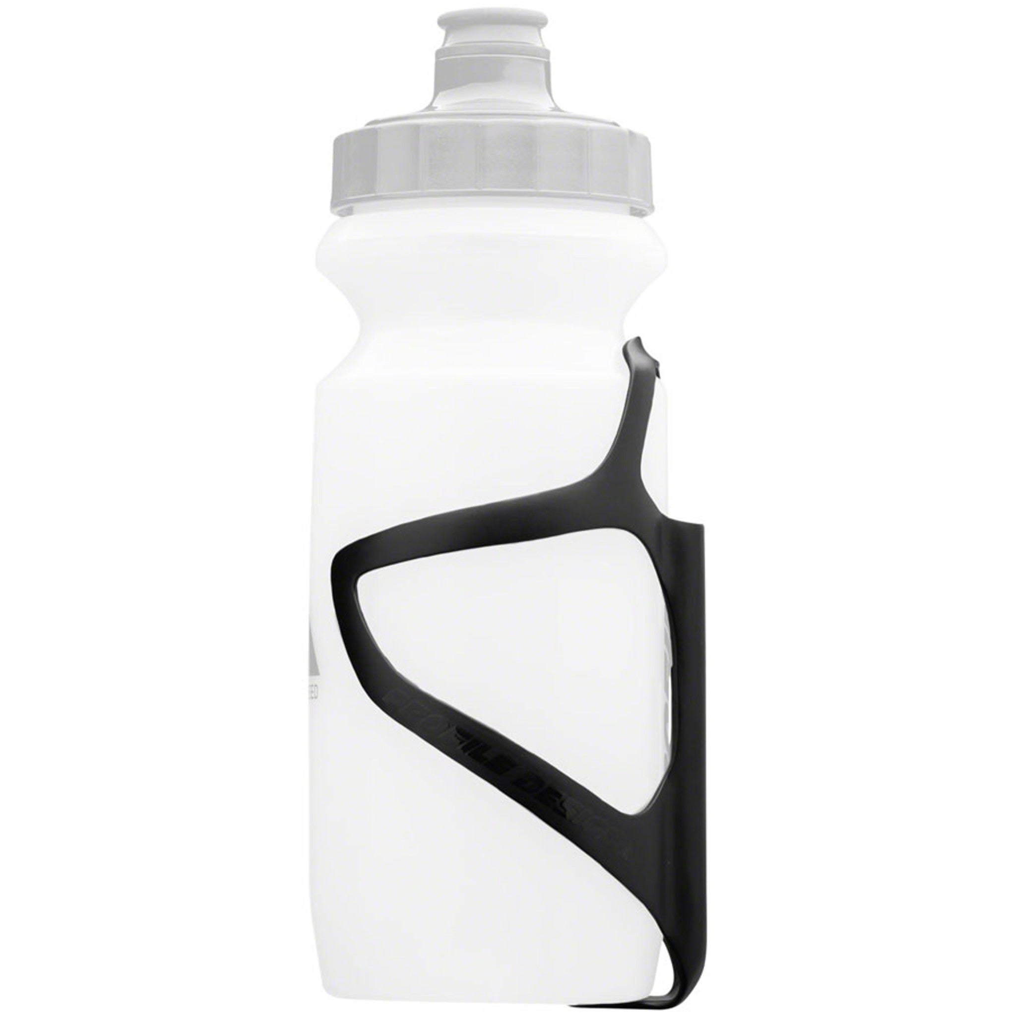 AXIS Ultimate Carbon Water Bottle Cage - Includes Bottle, Carbon, Black