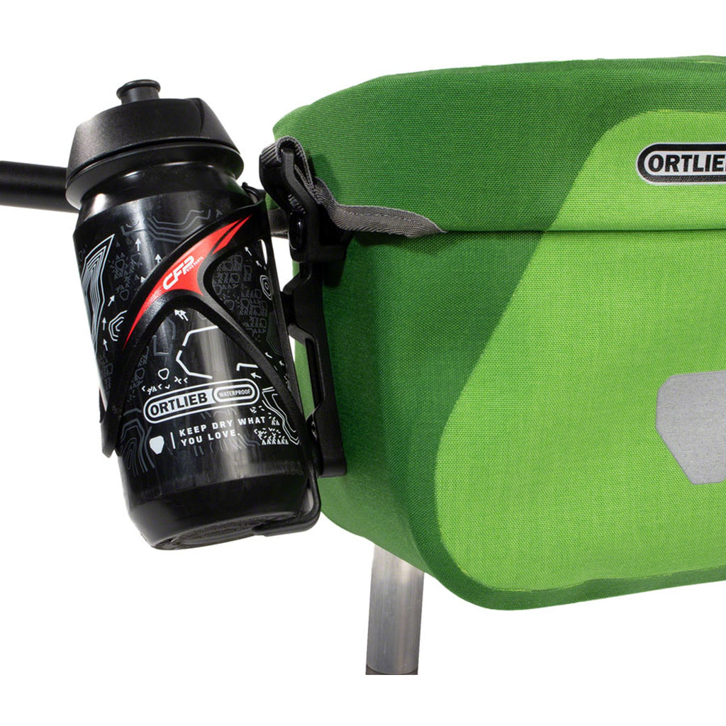 O-Strap Bottle Cage Mount - Black