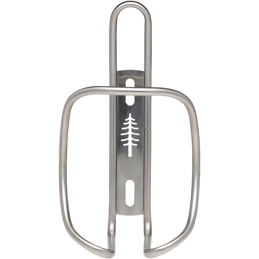 ZigZag Water Bottle Cage - Silver