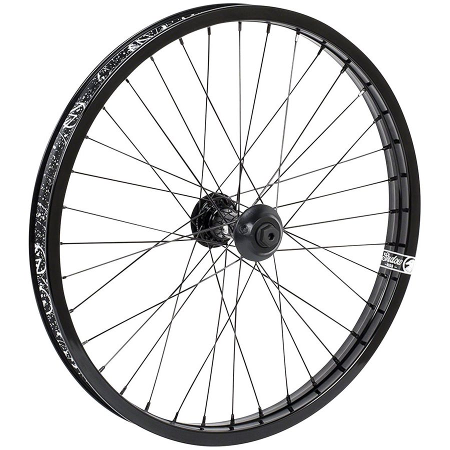 Symbol Front Wheel - 20", 3/8" x 100mm, Black