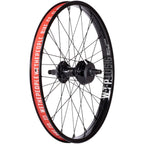 Hybrid Rear Wheel - 20", 14 x 110mm, 36H, 9T Freecoaster, Right Side Drive, Nylon Hubguards, Black