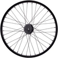 Hybrid Rear Wheel - 20", 14 x 110mm, 36H, 9T Freecoaster, Right Side Drive, Nylon Hubguards, Black
