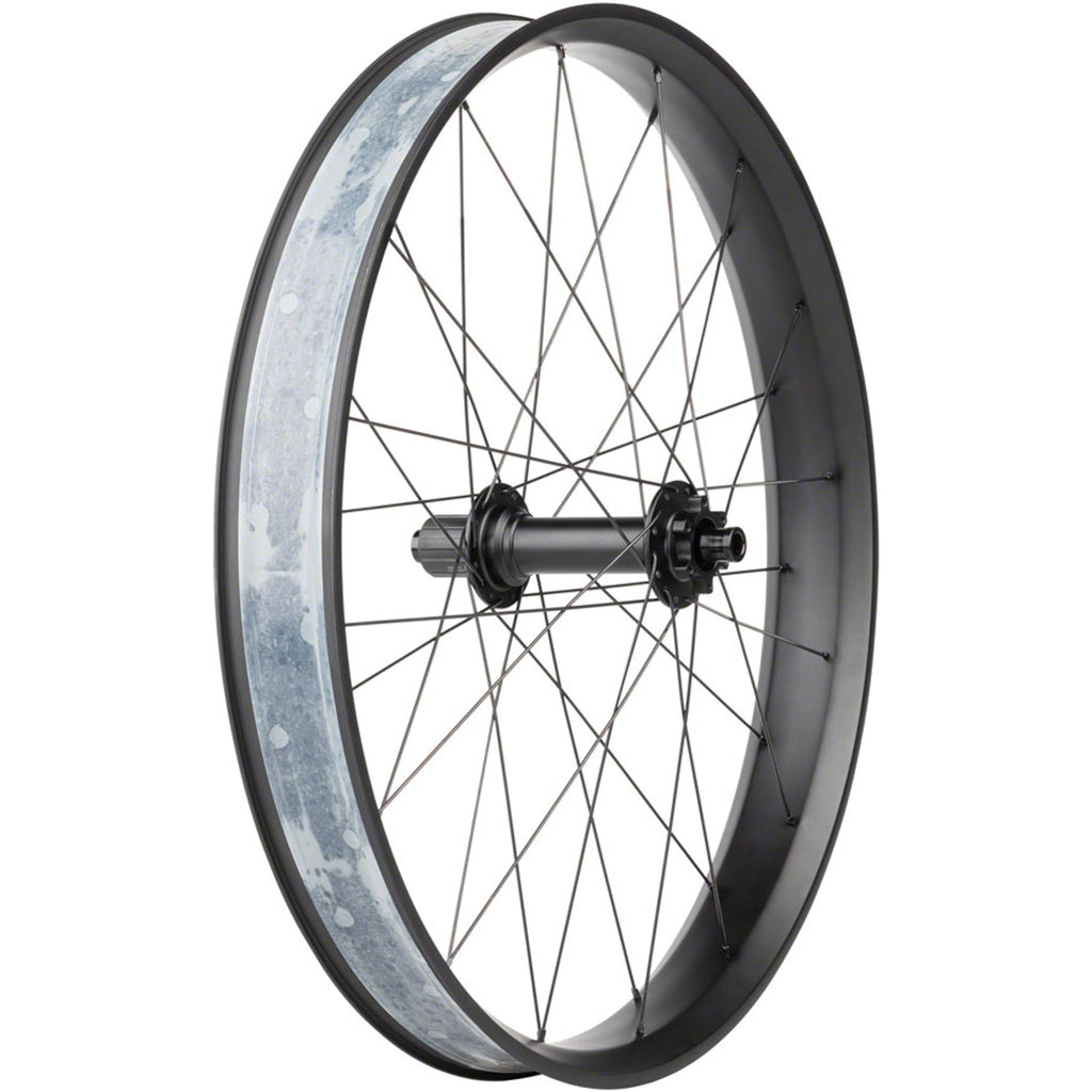 Alex CF-1 Carbon Bear Pawl Rear Wheel - 26" Fat, 12 x 197mm, 6-Bolt, HG 11, Black