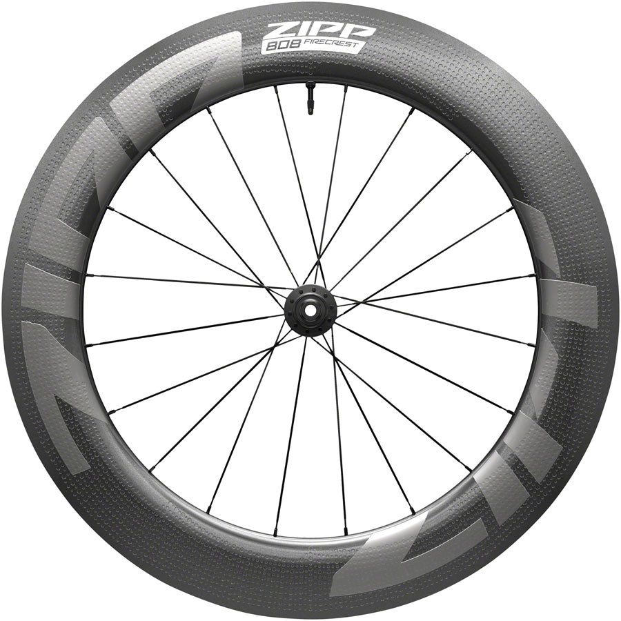 808 Firecrest Tubeless Front Wheel - 700, 12 X 100mm, Center-Lock, Tubeless, Black, B1