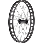 Blizzerk Front Wheel - 6-Bolt - 32H - Black - 6-Bolt Disc - 64mm internal - Tubeless Ready Clincher