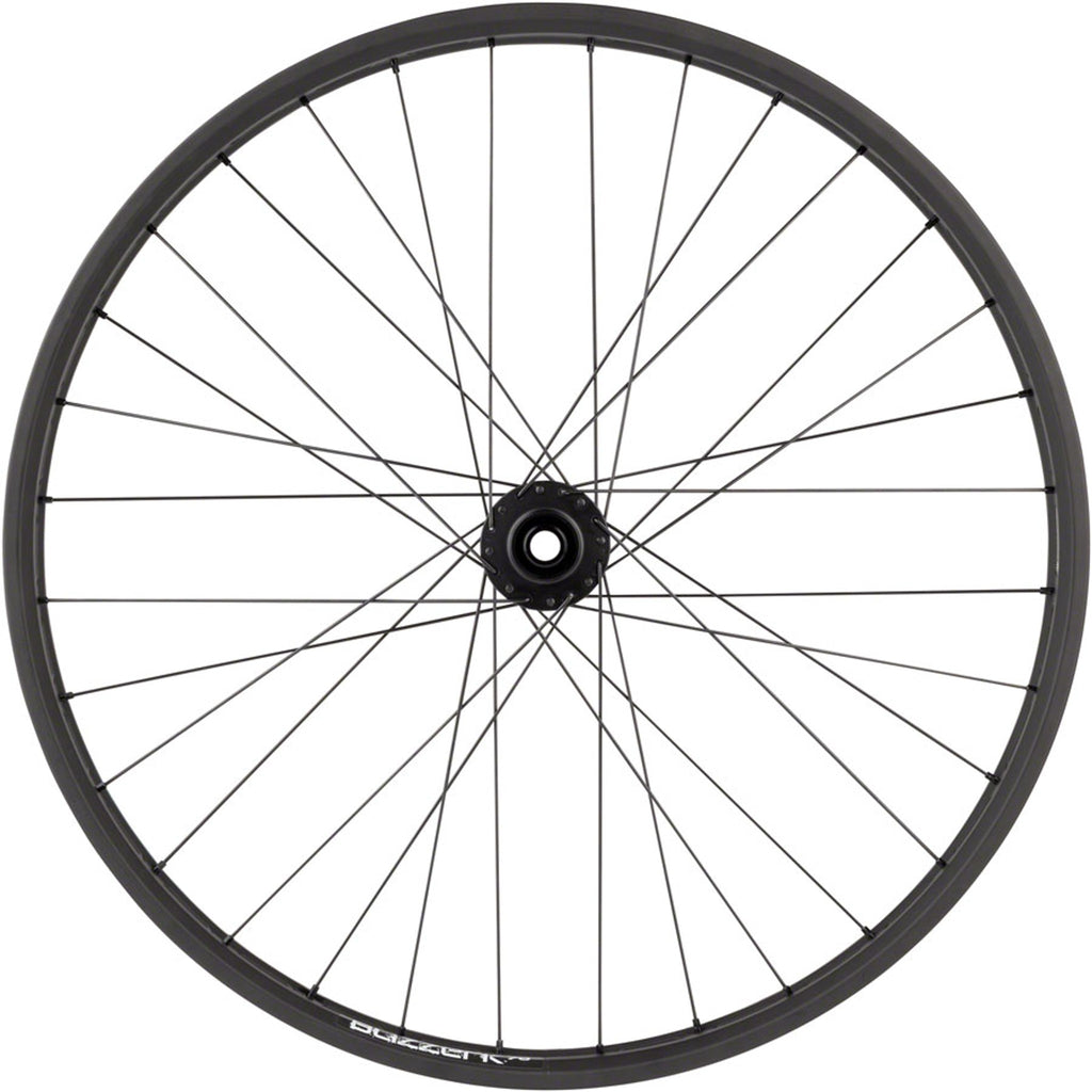 Blizzerk Front Wheel - 6-Bolt - 32H - Black - 6-Bolt Disc - 64mm internal - Tubeless Ready Clincher