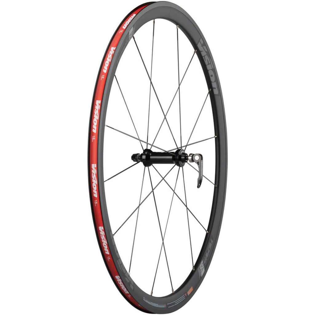 Team 35 Comp SL Wheelset - 700, QR x 100/130mm, Rim Brake, HG 11, Black, Clincher