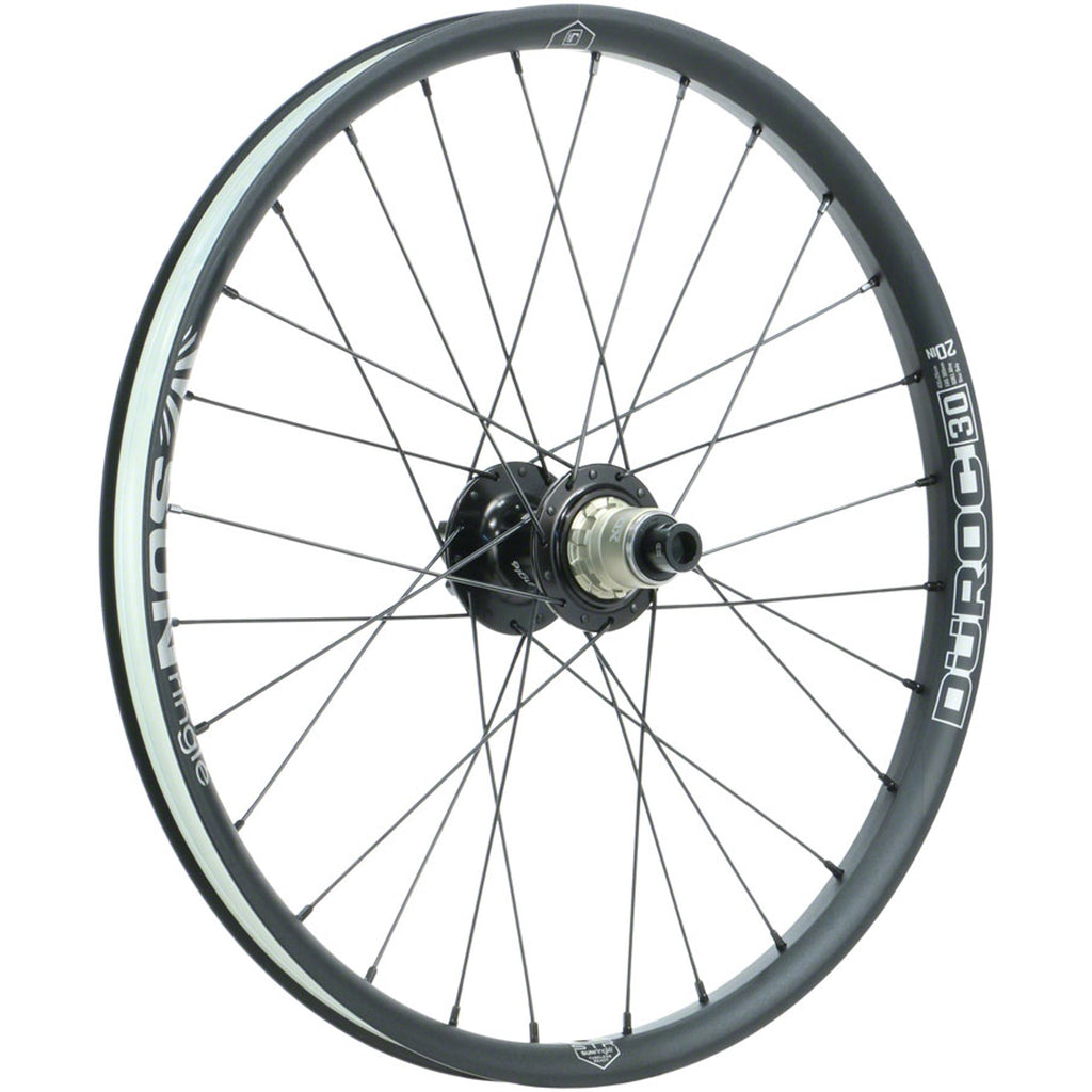 Duroc 30 Junit Rear Wheel - 20", QR 12 x 142mm, 6-Bolt, Micro Spline / XD, Black