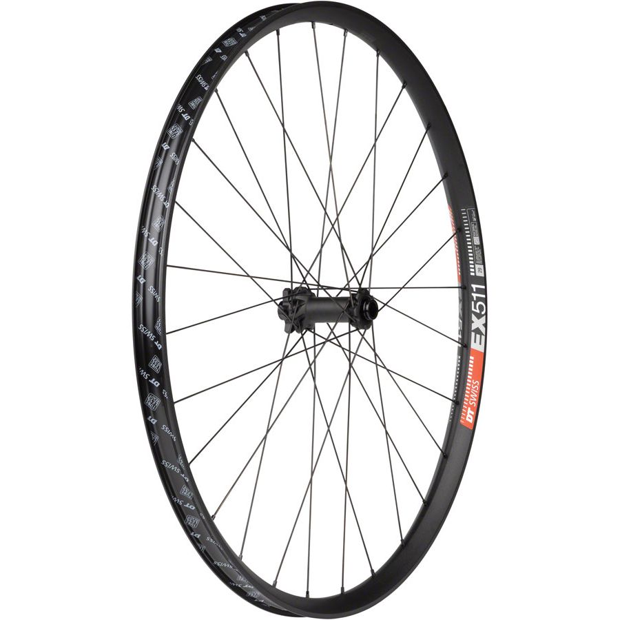 EX 511 Front Wheel - 29", 15 x 110mm, 6-Bolt, Black