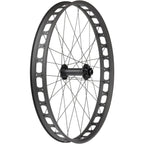 Blizzerk Front Wheel - 6-Bolt - 32H - Black - 6-Bolt Disc - 64mm internal - Tubeless Ready Clincher