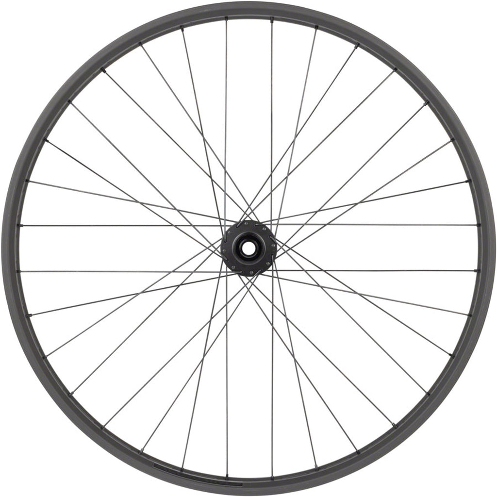 Blizzerk Front Wheel - 6-Bolt - 32H - Black - 6-Bolt Disc - 64mm internal - Tubeless Ready Clincher