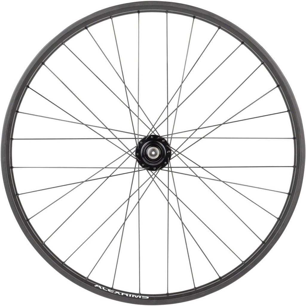 Blizzerk Front Wheel - 6-Bolt - 32H - Black - 6-Bolt Disc - 64mm internal - Tubeless Ready Clincher