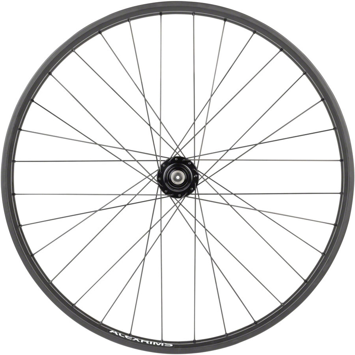 Blizzerk Front Wheel - 6-Bolt - 32H - Black - 6-Bolt Disc - 64mm internal - Tubeless Ready Clincher