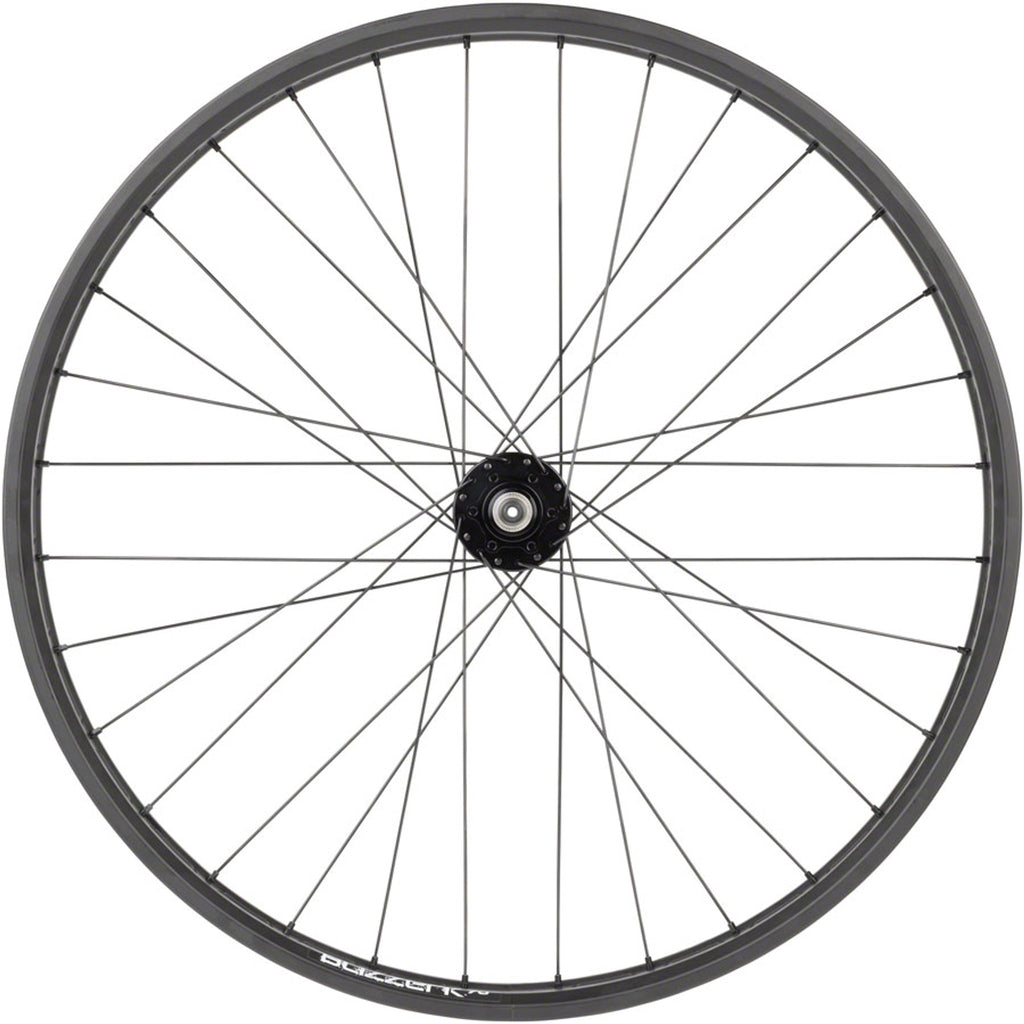 Blizzerk Front Wheel - 6-Bolt - 32H - Black - 6-Bolt Disc - 64mm internal - Tubeless Ready Clincher