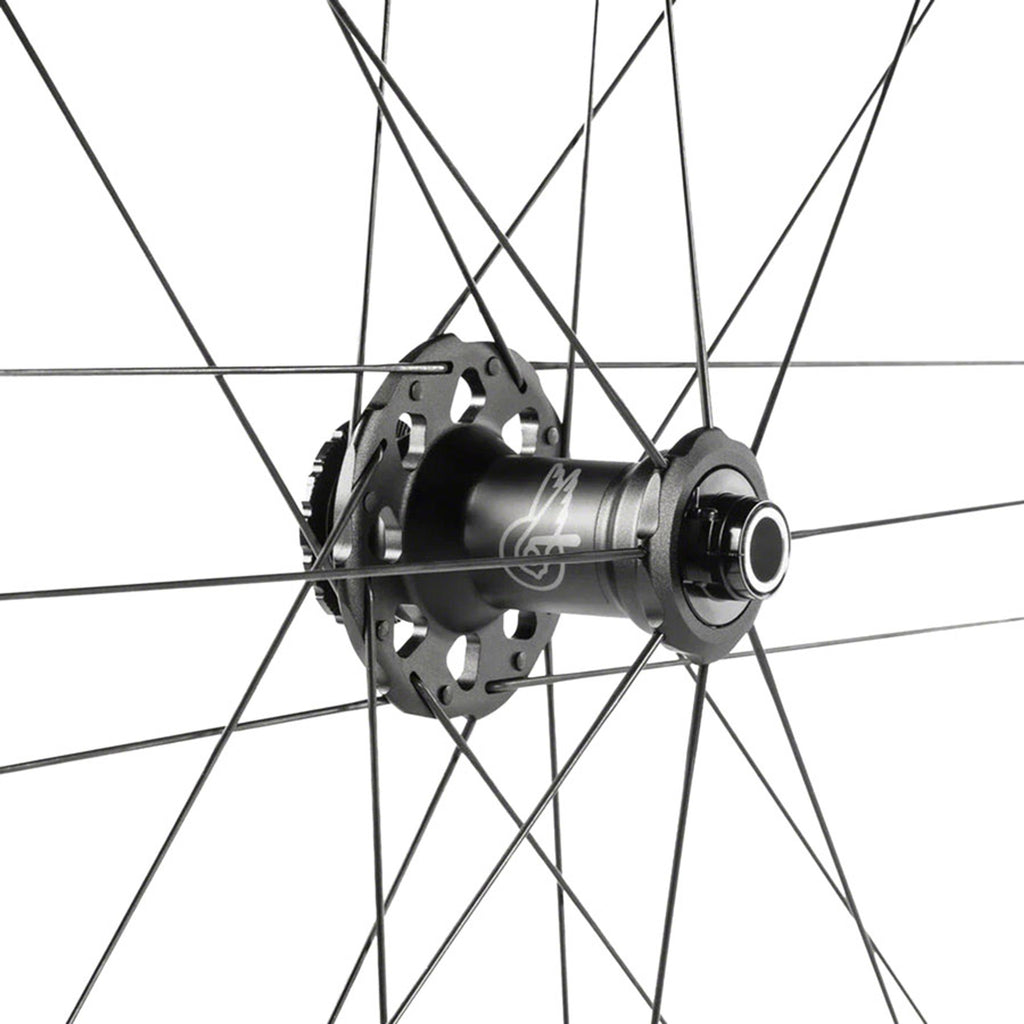Zonda GT Front Wheel - 700c, 12 x 100mm, Center-Lock, 2-Way Fit, Black